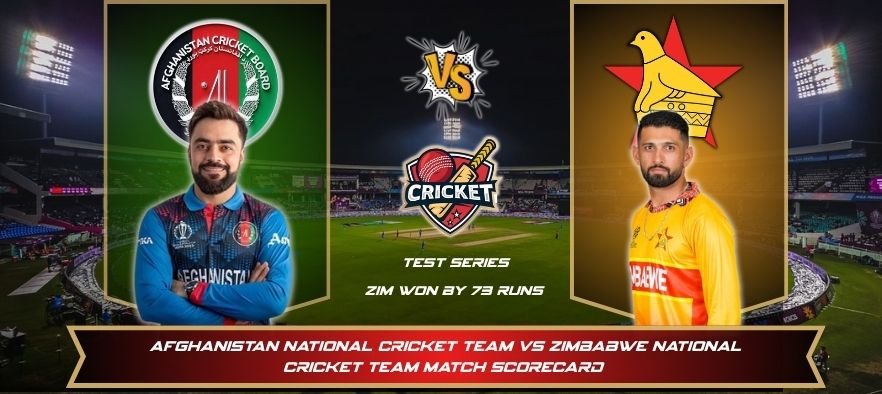 afghanistan national cricket team vs zimbabwe national cricket team match scorecard