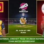 sri lanka national cricket team vs oman national cricket team match scorecard
