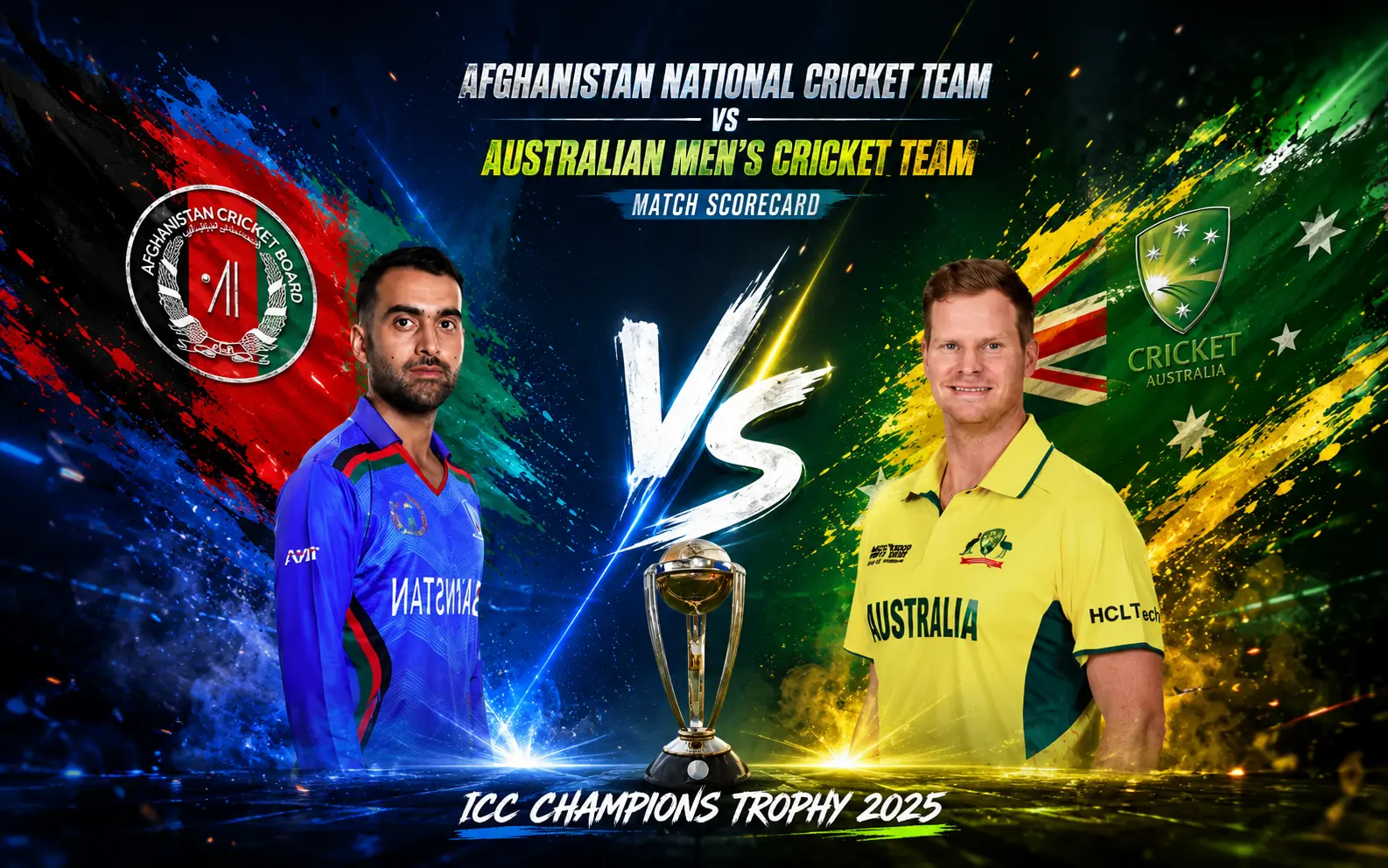 Afghanistan National Cricket Team vs Australian Men’s Cricket Team Match Scorecard
