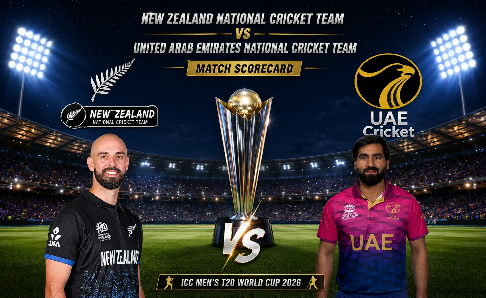 New Zealand National Cricket Team vs United Arab Emirates National Cricket Team Match Scorecard: 3 Stunning Moments That Defined The Series