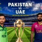 Pakistan National Cricket Team vs United Arab Emirates National Cricket Team Match Scorecard