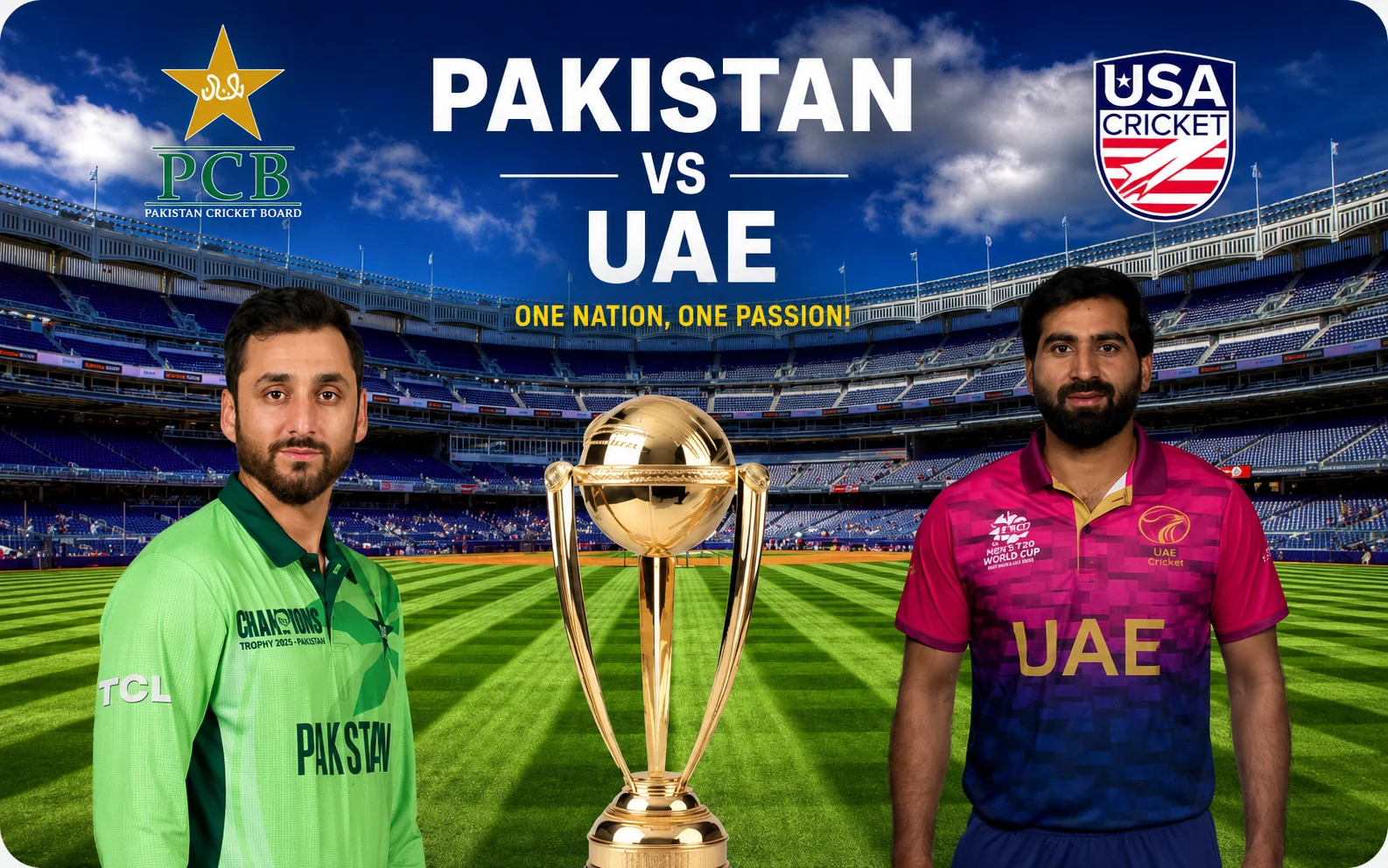 Pakistan National Cricket Team vs United Arab Emirates National Cricket Team Match Scorecard