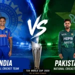 India National Cricket Team vs Pakistan National Cricket Team Match Scorecard showing India's 61-run victory over Pakistan in ICC Men's T20 World Cup 2026 at Colombo