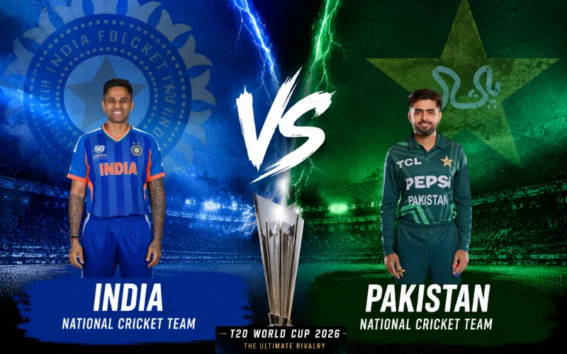 India National Cricket Team vs Pakistan National Cricket Team Match Scorecard showing India's 61-run victory over Pakistan in ICC Men's T20 World Cup 2026 at Colombo