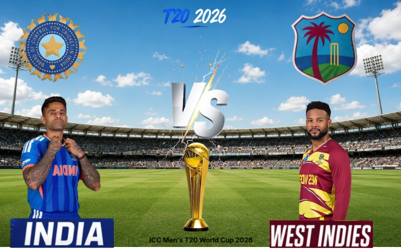 India National Cricket Team vs West Indies Cricket Team Match Scorecard