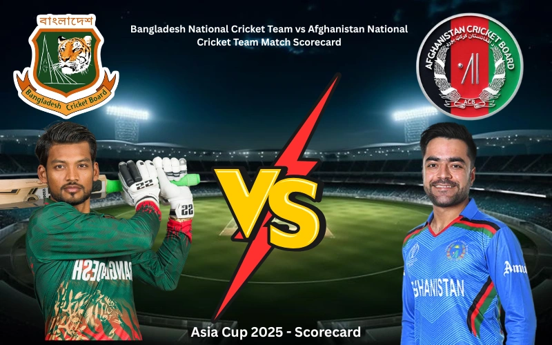 Bangladesh National Cricket Team vs Afghanistan National Cricket Team Match Scorecard