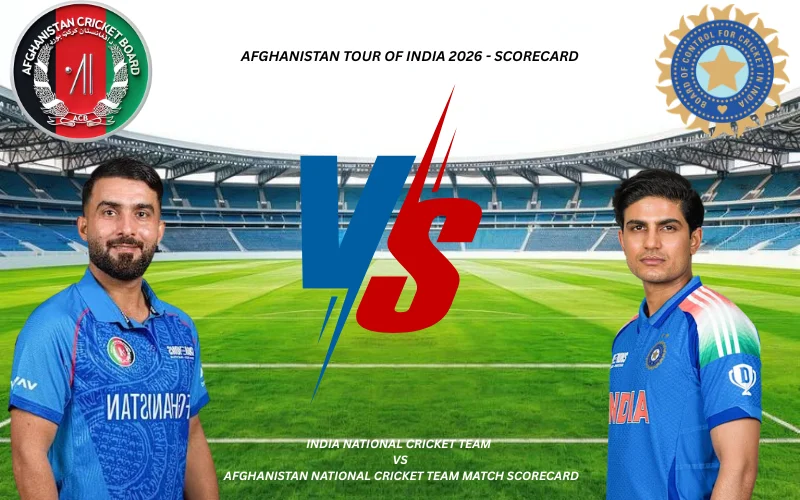India National Cricket Team vs Afghanistan National Cricket Team Match Scorecard