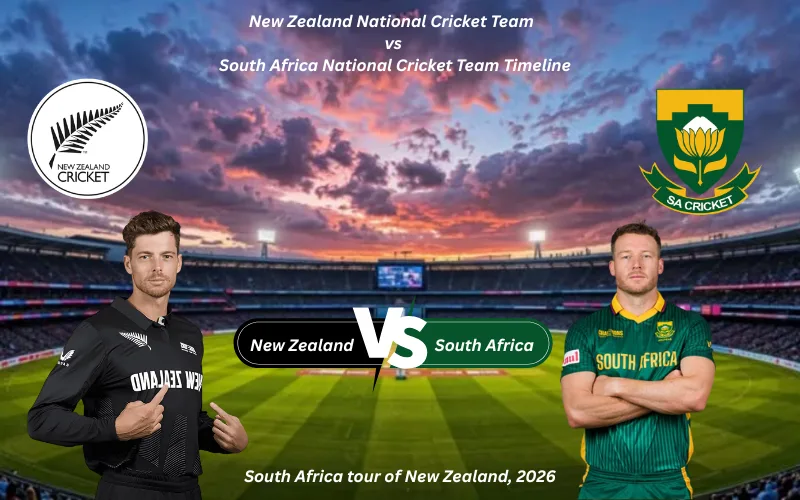 New Zealand National Cricket Team vs South Africa National Cricket Team Timeline New Zealand National Cricket Team vs South Africa National Cricket Team Timeline