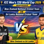 New Zealand National Cricket Team vs Sri Lanka National Cricket Team Match Scorecard