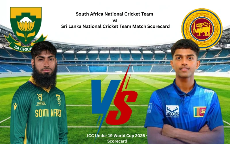 South Africa National Cricket Team vs Sri Lanka National Cricket Team Match Scorecard