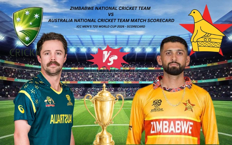 Zimbabwe National Cricket Team vs Australia National Cricket Team Match Scorecard