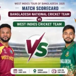 Bangladesh National Cricket Team vs West Indies Cricket Team Match Scorecard