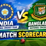 India National Cricket Team vs Bangladesh National Cricket Team Match Scorecard