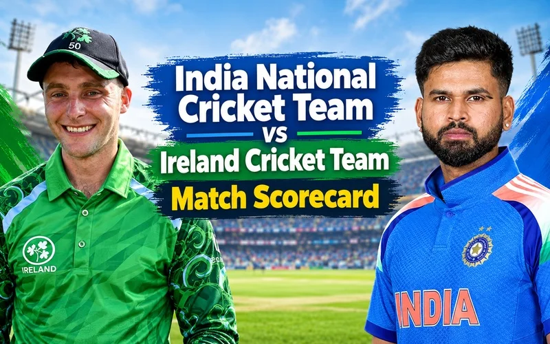 India National Cricket Team vs Ireland Cricket Team Match Scorecard