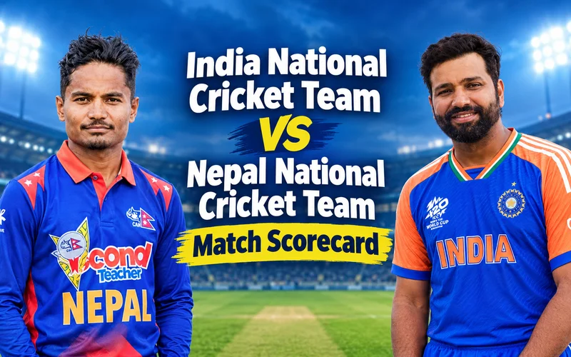 India National Cricket Team vs Nepal National Cricket Team Match Scorecard
